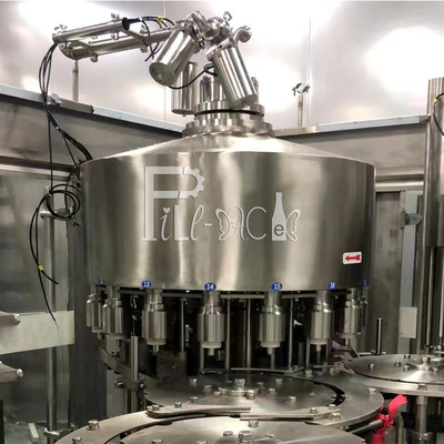 Automatische 4 in 1 Juice Filling Machine-HAUSTIER Flaschen Monoblock-Massen-Frucht-Körnchen