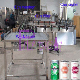 Aluminium-Dosenabfüllgerät-Maschine des alkoholfreien Getränkes, Werbung kann Dichtungs-Ausrüstung