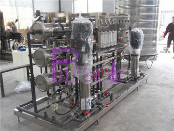 Edelstahl Ro-Membran-Kläranlage, Wasser-Reinigungsapparat-Maschine