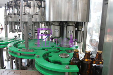 Automatisches Glas abgefüllte Bier-Füllmaschine, ausgeglichener Druck Monoblock-Füller