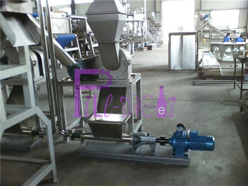 Industrielle Saftverarbeitungs-Ausrüstungs-Frucht-Zerkleinerungsmaschinen-Maschine mit drehendem Messer