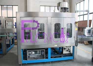 Füllmaschine des Trinkwasser-3-In-1 mit PLC-Steuerung Monoblock 24 Köpfe