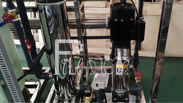 Trinkwasser-Behandlungs-Maschine RO Umkehr-Osmose 500LPH Monoblock mit FRP-Filter
