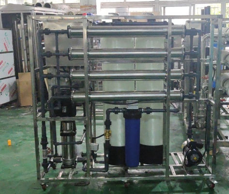 Monoblock 1000LPH RO-Umkehr-Osmose-Wasseraufbereitungs-Maschine