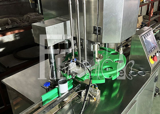 Einzelner Tin Can Bottling Machine Compact-Bau des Kopf-3000CPH