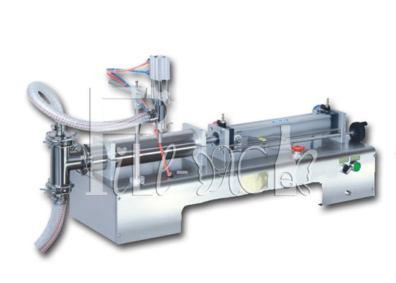 pneumatische Füllmaschine-Mineralwasser-Füllmaschine der Pasten-25bpm mit Fuß-Schalter