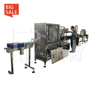 PLC 1500BPH karbonisierte Getränk-Füllmaschine, gekohlte Getränk-Fertigungsstraße