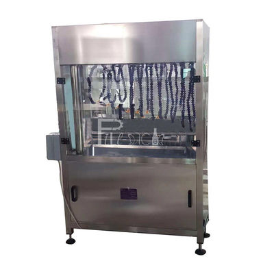 Automatische HAUSTIER Luft-Messer-Glas-Flaschen-Schleuder, Flaschenwaschmaschine-Sterilisator-Trockner