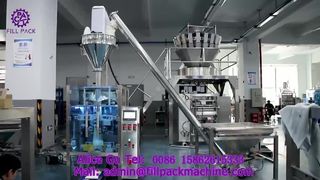 2280 J69 Vertikale Pulververpackungsmaschine zum Filmrollen, Beutelformen und Versiegeln der Rückseite