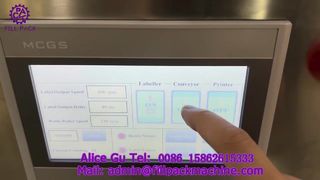 2213 M10 Automatische horizontale zylindrische Flaschenetikettiermaschine