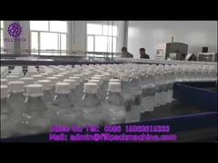2121 P32 Plastikflasche Wasserlinie Einteilige Folienverpackung Palettierung Stretchfolie Verpackung Li