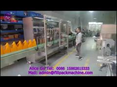 2158 J113 linearer geteilter Kolbenschmierstoff Produktionslinie zum Befüllen, Verschließen und Etikettieren mit 8 Stationen