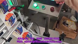 2225 M10 Automatische Etikettiermaschine für flache Oberflächen für Kunststoffbehälter