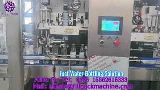 2146 M6 Automatische Hülsenetikettiermaschine mit zwei Köpfen und zwei Materialschalen