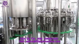 2226 J1 Hot-Fill 3-in-1 18-18-6 Rinse-Fill-Seal-Maschine