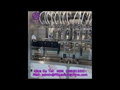 2155 J112 lineare geteilte Kolbenschmierstoff-Produktionslinie zum Befüllen und Verschließen mit 16 Stationen