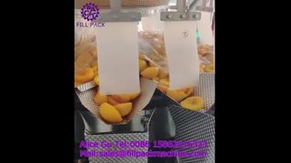 2249 O18 Automatische Wiege- und Abfüllmaschine für gelbe Pfirsiche in Blechdosen