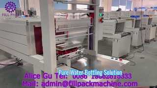 2214 P37 Halbautomatische Folienverpackungsmaschine (Weithalsglasflaschen)