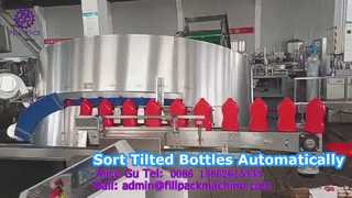2309 L4 Automatic Bottle Sorter for Tilted Plastic Flat Bottles