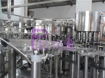 Plc-Steuerung 3 in 1 kohlensäurehaltiger Getränk-Füllmaschine für runde HAUSTIER 0.3L-2L Flasche