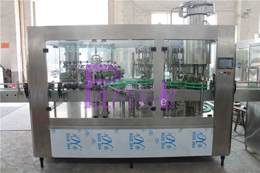 Automatisches Glas abgefüllte Bier-Füllmaschine, ausgeglichener Druck Monoblock-Füller