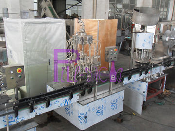 Lineares Wasser-füllende Ausrüstung mit 5000 BPH, Plastik füllt flüssige Füller-Maschine ab