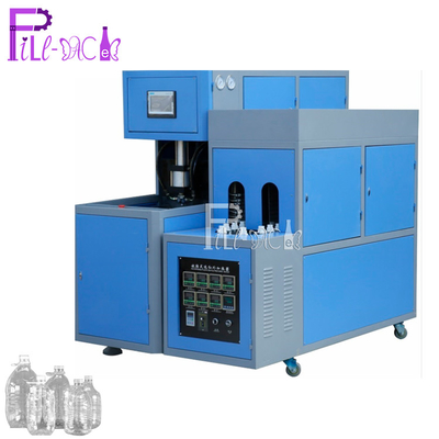 Blasformausrüstung für PET-Flaschen, halbautomatische Maschine mit 1 Hohlraum, 5–10 l, Kunststoff