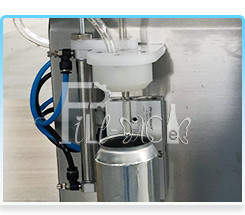 2 Köpfe können kohlensäurehaltige Maschinenausrüstung halbautomatisch 330 ml 90 mm füllen