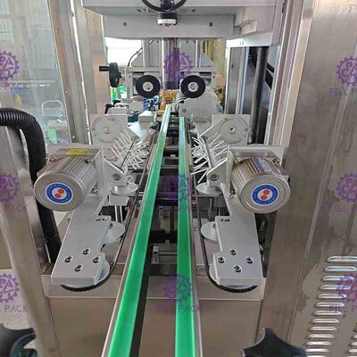 Etikettiermaschine 150BPM 250BPM des automatischen einzelnen Hauptärmels mit Schrumpftunnel