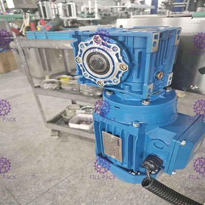 Einzelner klebender Hauptaufkleber-Etikettiermaschine 50BPM für runde Flasche