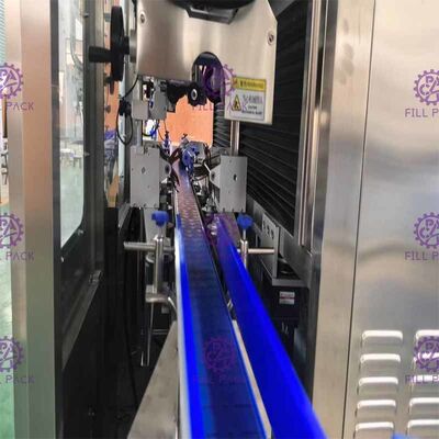 Voller automatischer Psychiaters-Ärmel-Etikettiermaschine doppelter Kopf für Körper mit Dampf-Psychiater