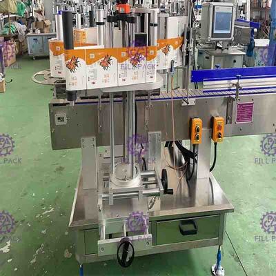 Maschinen-Doppeltes SUS304 40m/Min Automatic Flat Bottle Labeling versah mit Seiten