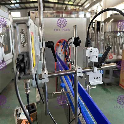 2 Köpfe 120m/Min Inkjet Date Coder Machine mit justierbarer Düse