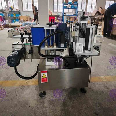 Tischplatte 3000BPH automatisierte klebenden Aufkleber mit heißer Folien-Kodierung