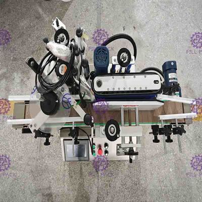 Tischplatte 3000BPH automatisierte klebenden Aufkleber mit heißer Folien-Kodierung