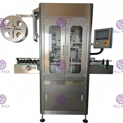 150BPM OPS PVC-Hals-Ärmel-Flaschen-Etikettiermaschine durch Hitze schrumpfbar