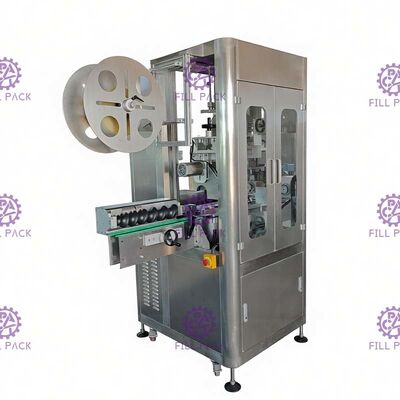 150BPM OPS PVC-Hals-Ärmel-Flaschen-Etikettiermaschine durch Hitze schrumpfbar