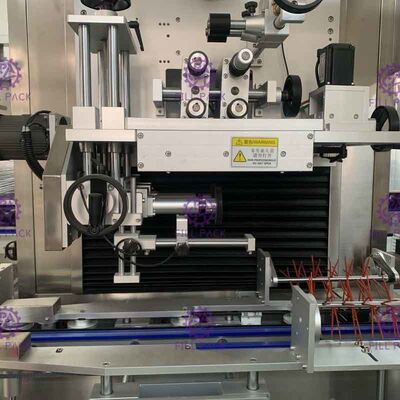 Photoelektrisches Psychiaters-Ärmel PVC STREICHELN flacher Flaschen-Aufkleber-Etikettiermaschine