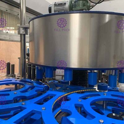 Drehart selbstklebende Aufkleber-Bier-Glas-Flaschen-Etikettiermaschine für einzelnen Aufkleber