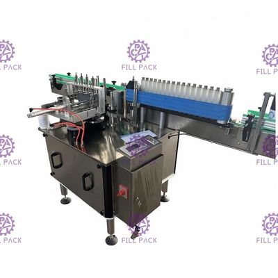 Rundes Glasgefäß-automatische Etikettiermaschine nasser Hochgeschwindigkeitskleber