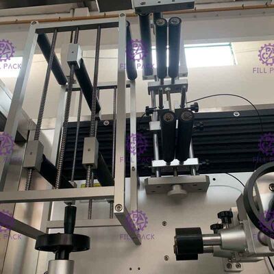 Automatische doppelte Fütterungsart Flaschen-Etikettiermaschine für HAUSTIER/PVC Aufkleber 250BPM