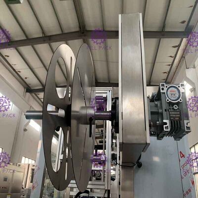 Vollautomatischer Flaschen-Psychiaters-Etikettiermaschine mit doppelter Hauptärmel-Kennzeichnungssystem