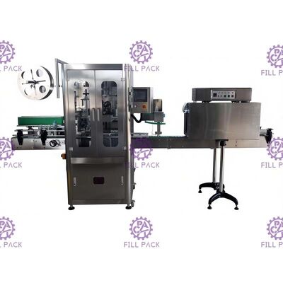 Etikettiermaschine der Flaschen-3000BPH heiße Wind-Funktion einfache justierbare Höhe