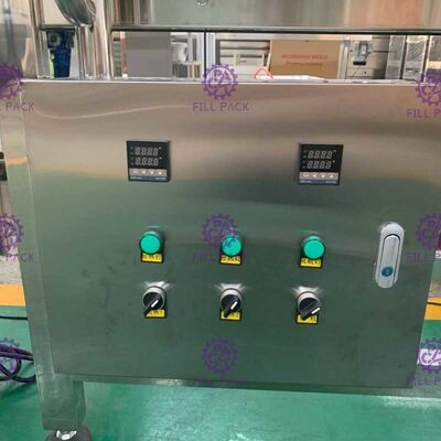 Psychiaters-Ärmel-Etikettiermaschine-Bewegliches des Warmeinfüllen-SUS304 mit Rädern