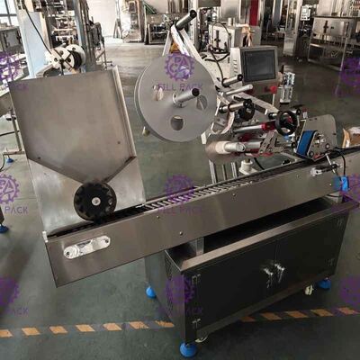 Selbstklebende HAUSTIER/Plastikaufkleber-runde Flaschen-Kennzeichnung/Etikettierer-Maschine/Ausrüstung/Linie/Anlage/System/Einheit