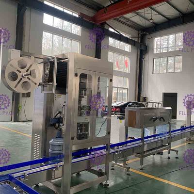 Gallonen-Flaschen-Ärmel-Psychiaters-Kennzeichnung/Etikettierer-Applikator/Maschine/Ausrüstung/Linie/Anlage/System/Einheit