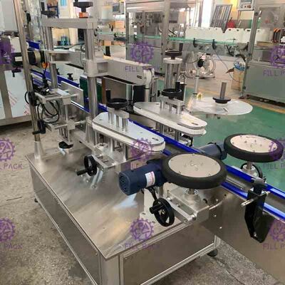 Selbstklebende HAUSTIER/Plastikaufkleber-Quadrat-flache Flaschen-Kennzeichnung/Etikettierer-Maschine/Ausrüstung/Anlage/System