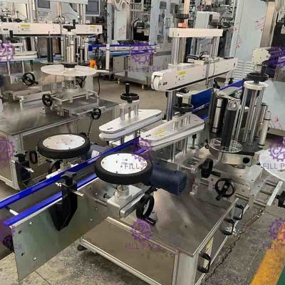 Selbstklebende HAUSTIER/Plastikaufkleber-Quadrat-flache Flaschen-Kennzeichnung/Etikettierer-Maschine/Ausrüstung/Anlage/System