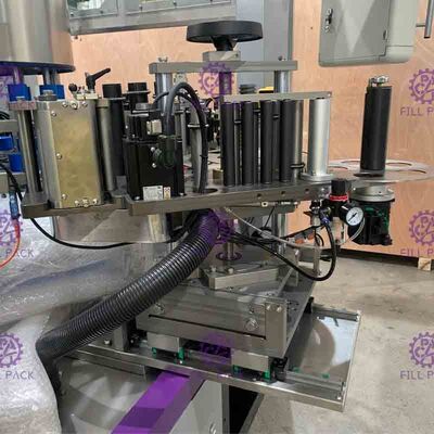 Zwei/Doppeltes Haupthals-Körper-klebende Aufkleber-Kennzeichnung/Etikettierer-Maschine/Ausrüstung/Linie/Anlage/System/Einheit