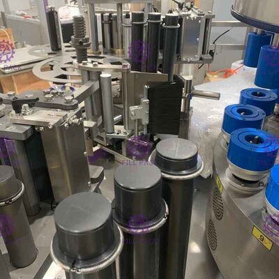 Zwei/Doppeltes Haupthals-Körper-klebende Aufkleber-Kennzeichnung/Etikettierer-Maschine/Ausrüstung/Linie/Anlage/System/Einheit